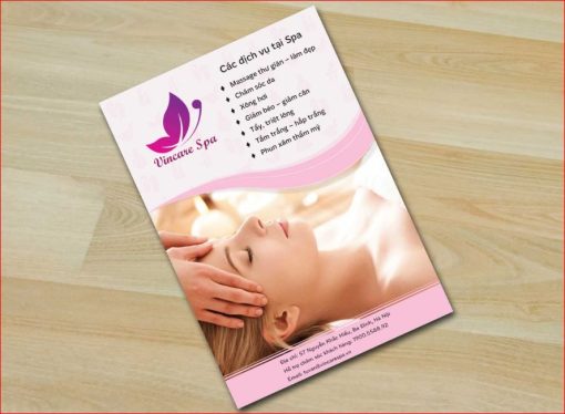 Hotline 0988.14.33.94 tờ rơi trung tâm spa mỹ phẩm nha khoa